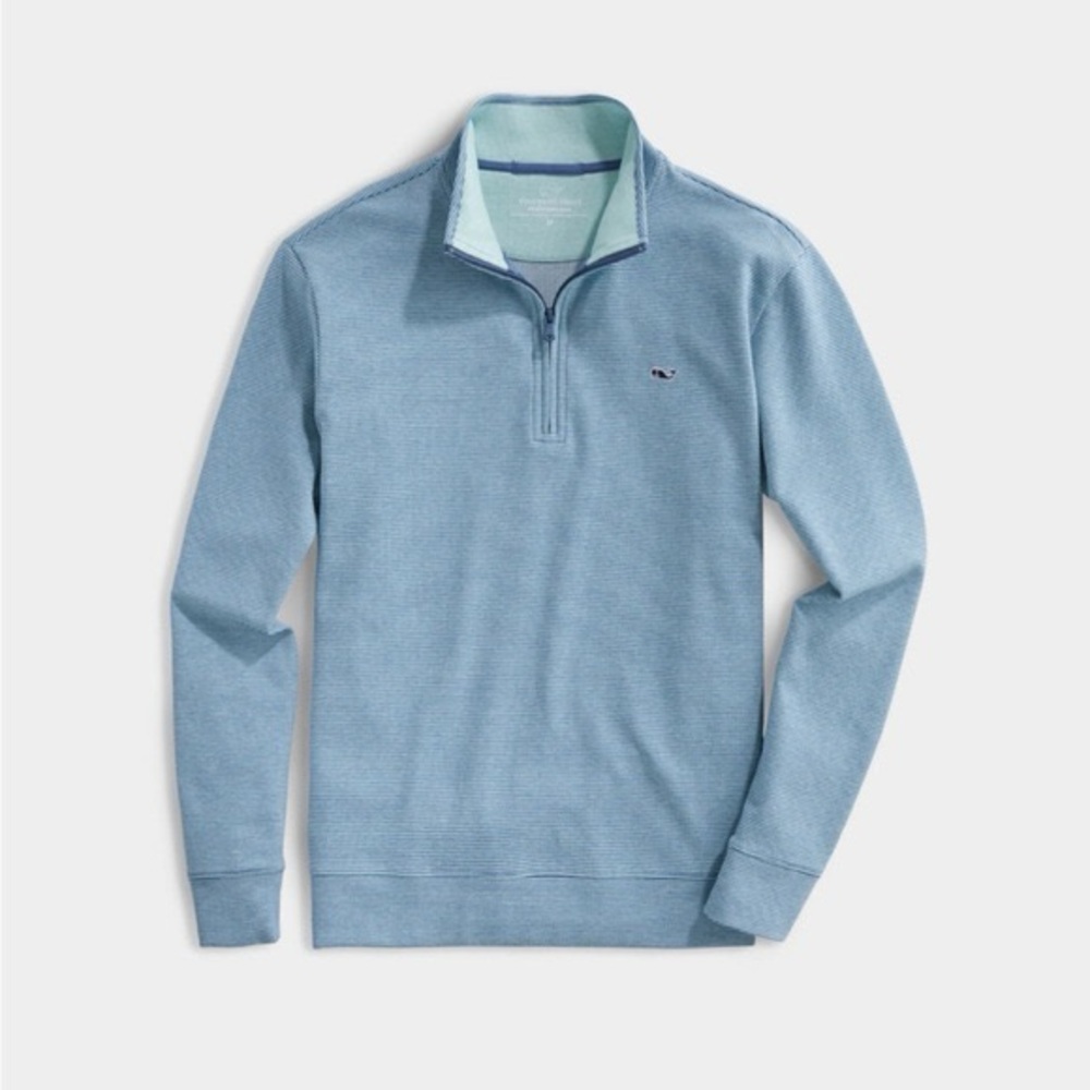 <3 Vineyard Vines Coopers Town Stripes Saltwaters Sweater